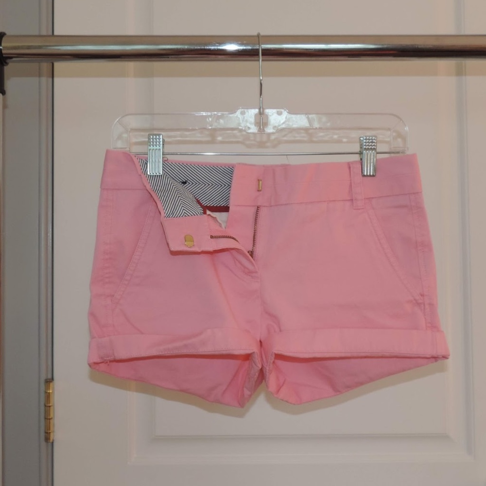 J.Crew Chino Shorts light pink